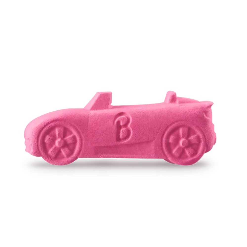 Lush Barbie pink car bath bomb